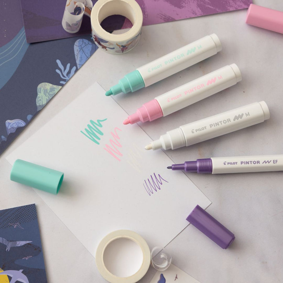 Pilot Pintor Paint Markers Medium Pastel - Pilot