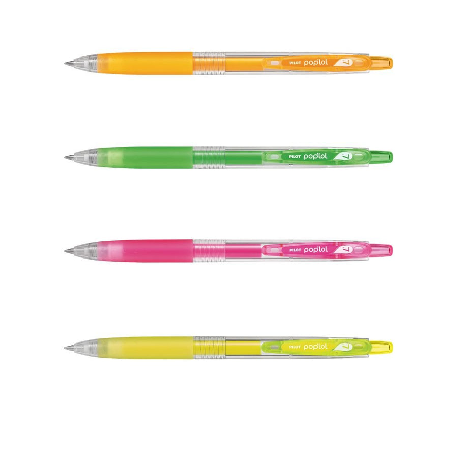 Pilot Pop'Lol Neon Rollerball Pens - Neon Green - Pilot