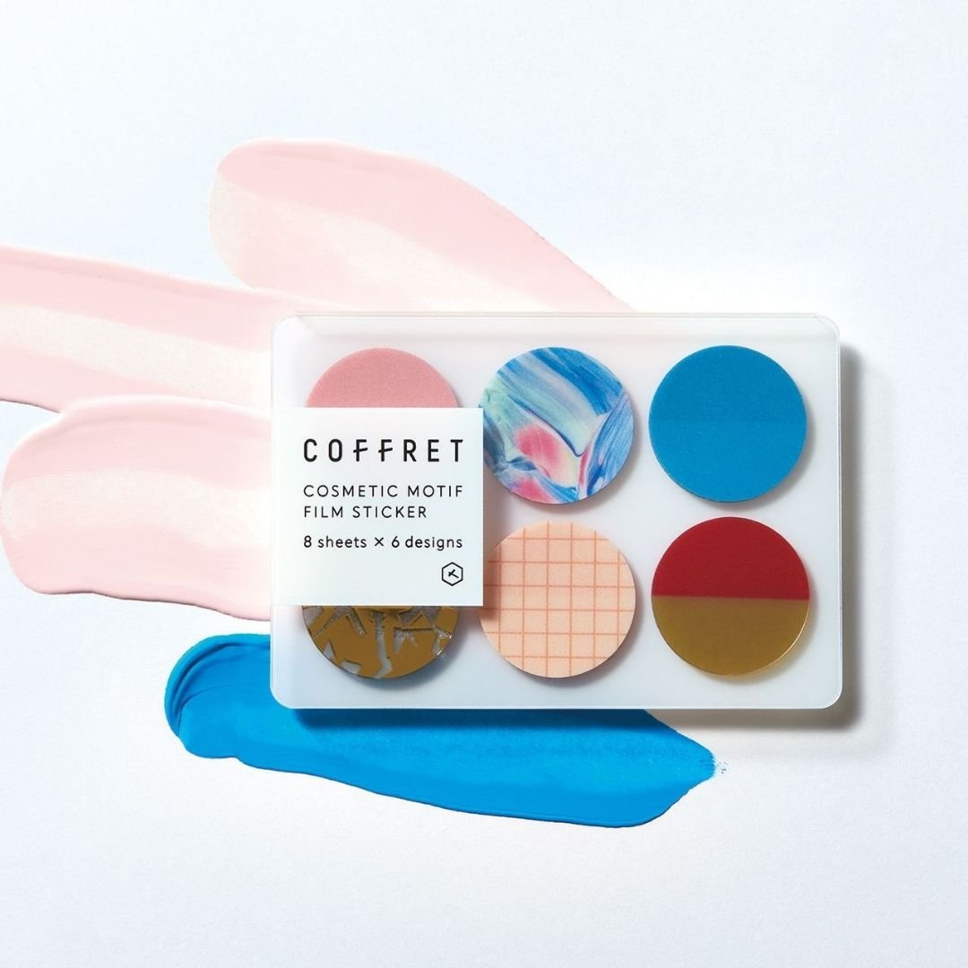 Transparent Stickers Pink Float Coffret-Stickers-King Jim-Bar
