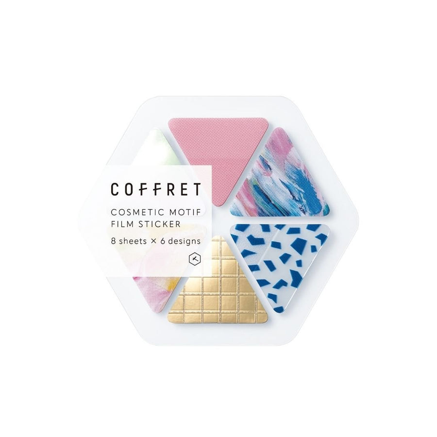 Transparent Stickers Pink Float Coffret-Stickers-King Jim-Triangle