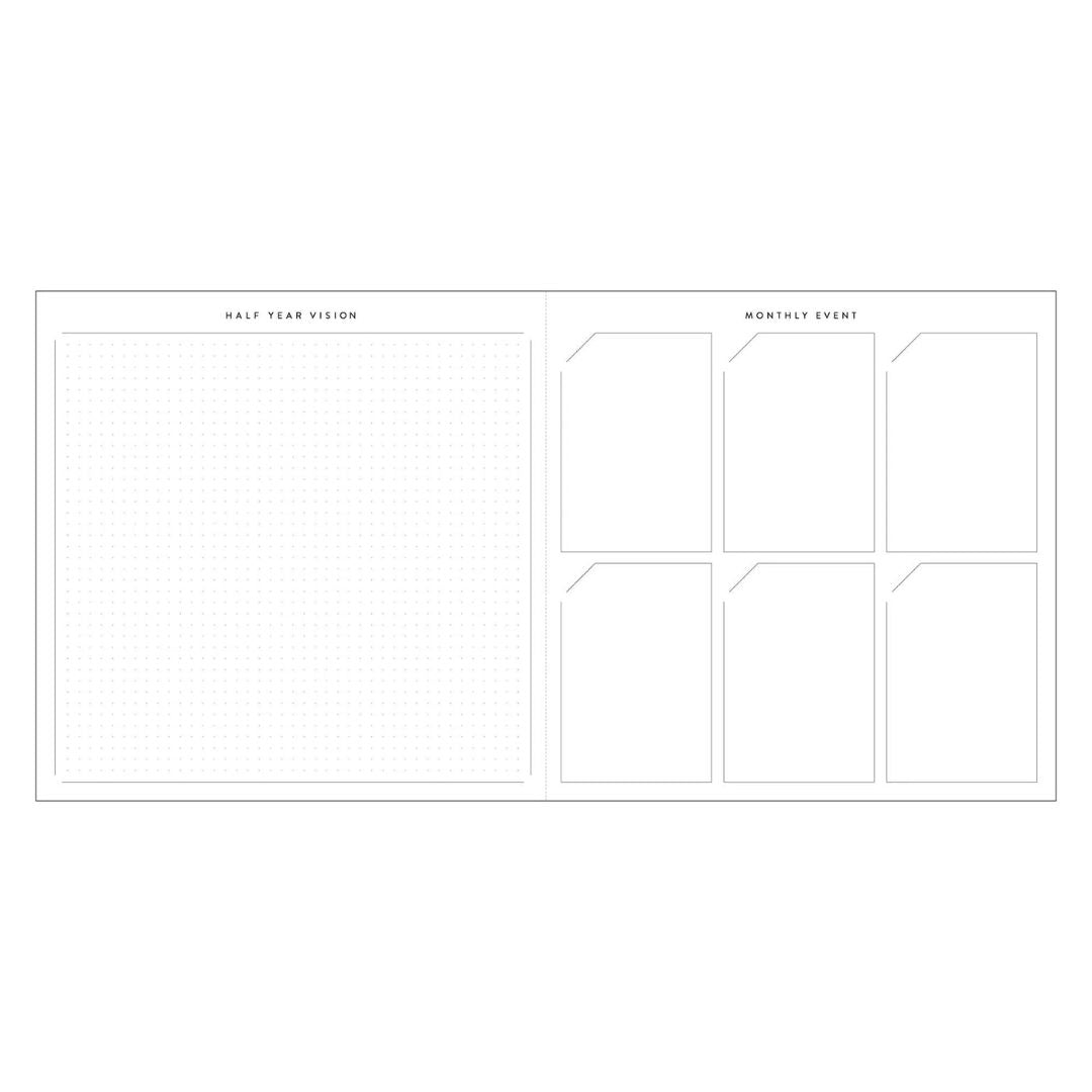 Undated Daily Diary Log Free-Notebooks-Mark's Inc.-Pink