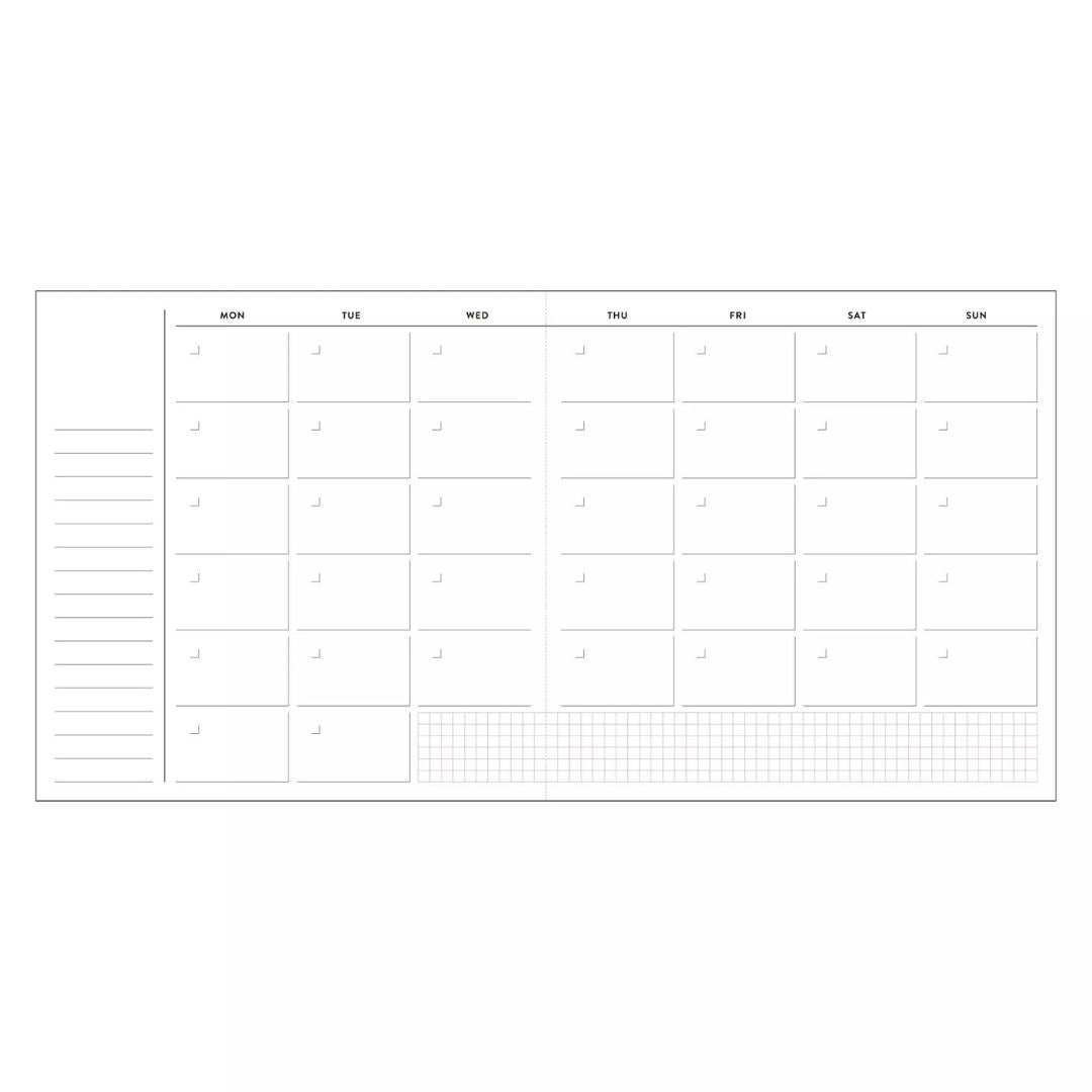 Undated Daily Diary Log Free-Notebooks-Mark's Inc.-Pink