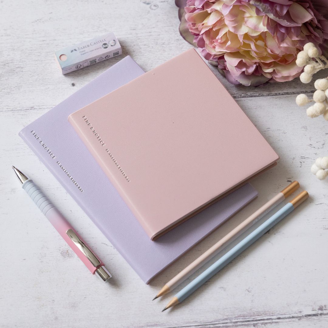 Undated Daily Diary Log Free-Notebooks-Mark's Inc.-Pink