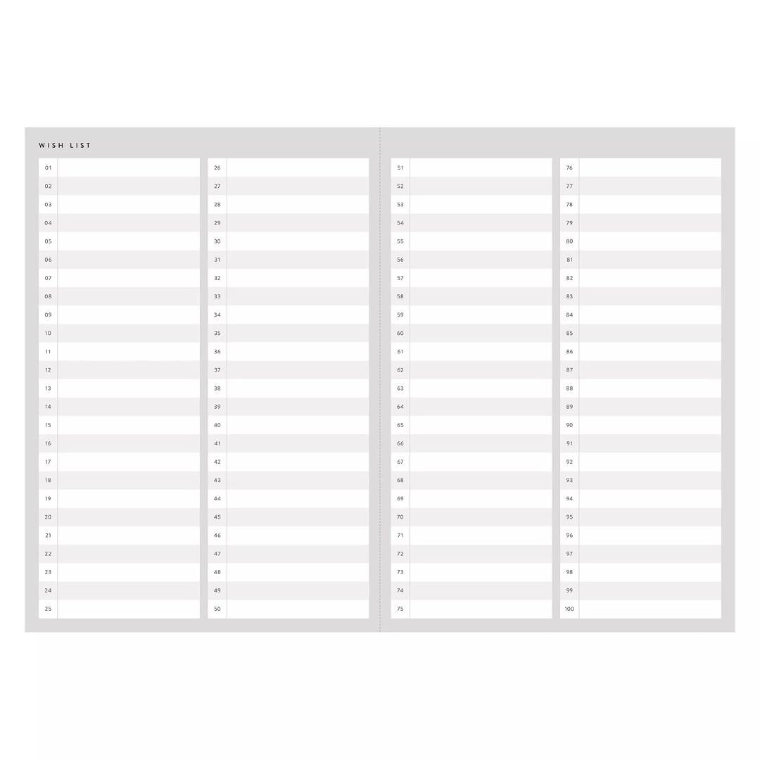 Undated Weekly Journal Log Free-Notebooks-Mark's Inc.-Purple