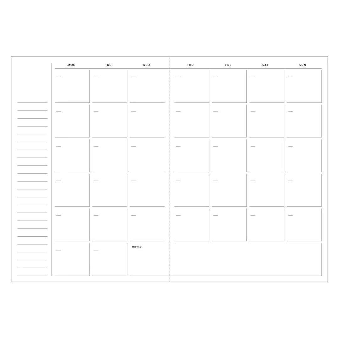 Undated Weekly Journal Log Free-Notebooks-Mark's Inc.-Purple