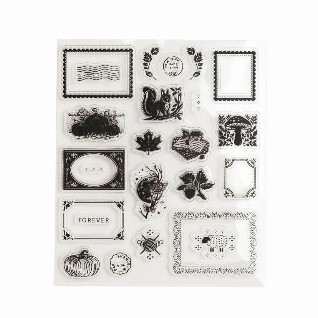Quiet Corners Acrylic Stamp Set - Archer & Olive