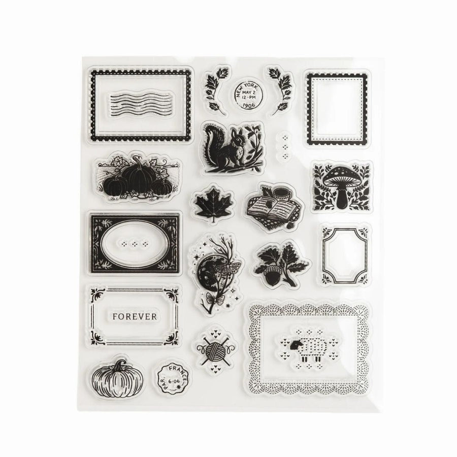 Quiet Corners Acrylic Stamp Set - Archer & Olive