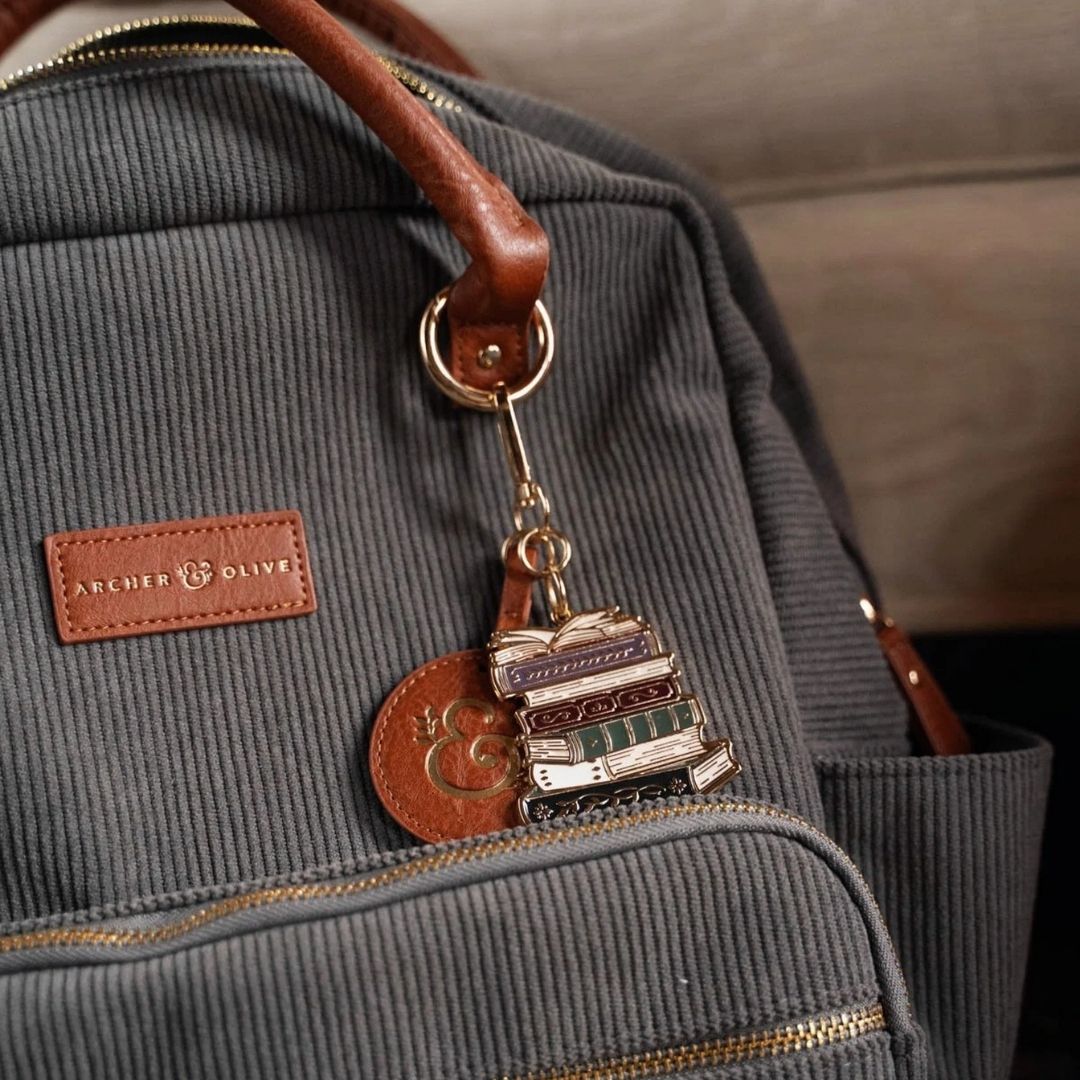 Quiet Corners Backpack Grey - Archer & Olive