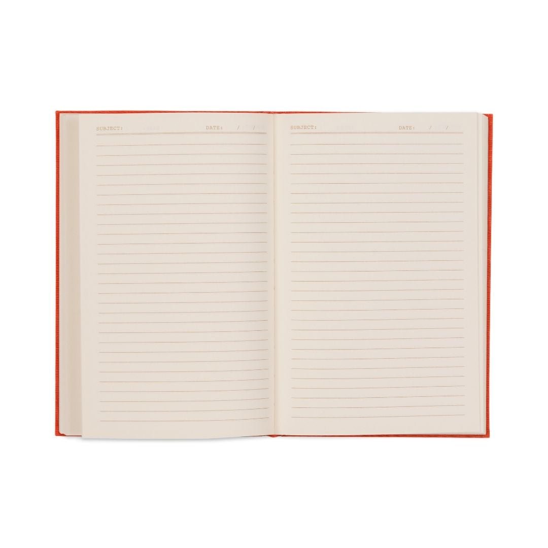 Bookcloth Lined Journal-Notebooks-Designworks Collective-The Very Tired Woman
