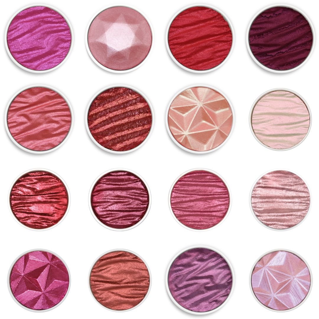 Red & Pink Shades Coliro Pearlcolors-Calligraphy Inks-Coliro-Basilisk