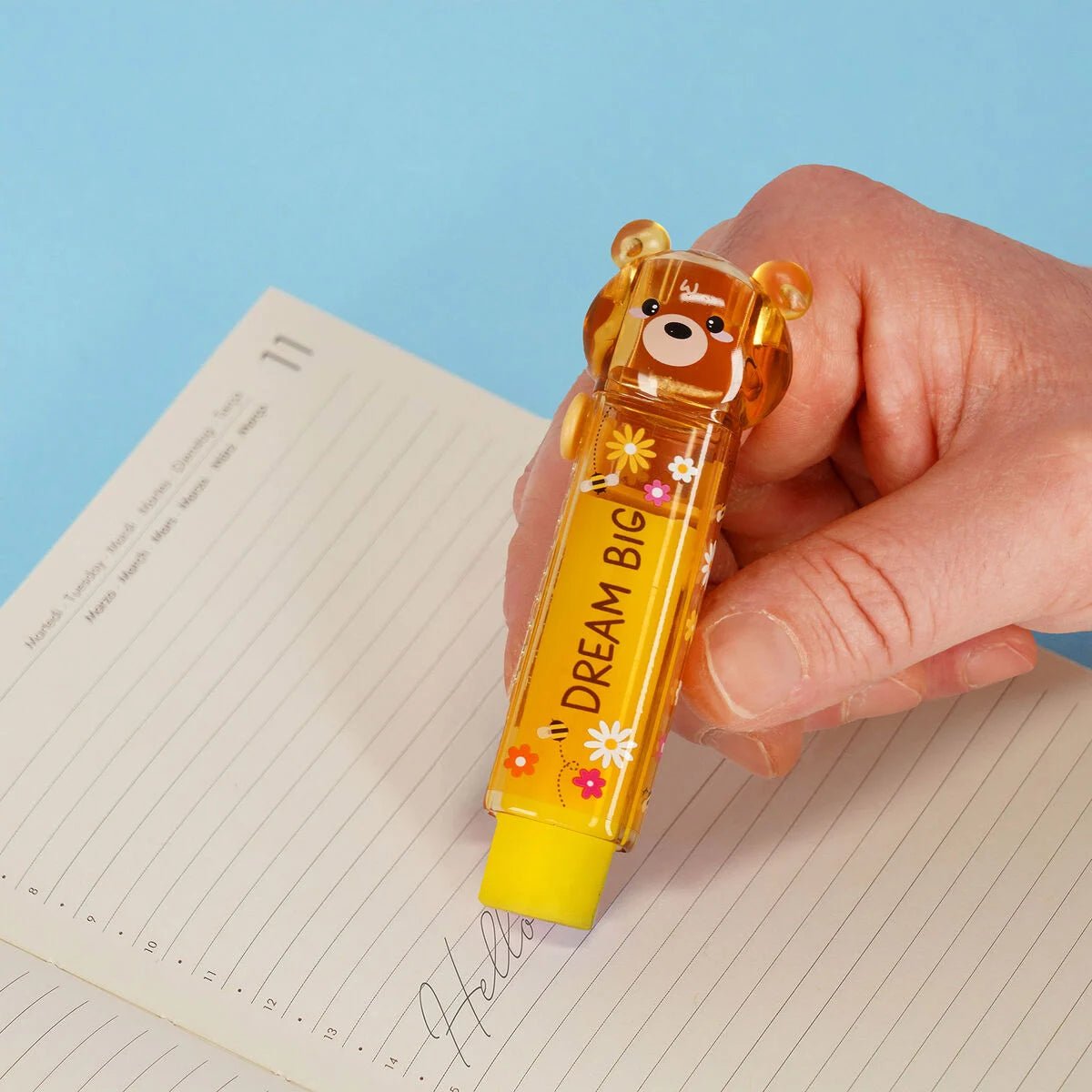 Retractable Eraser Teddy Bear - Legami