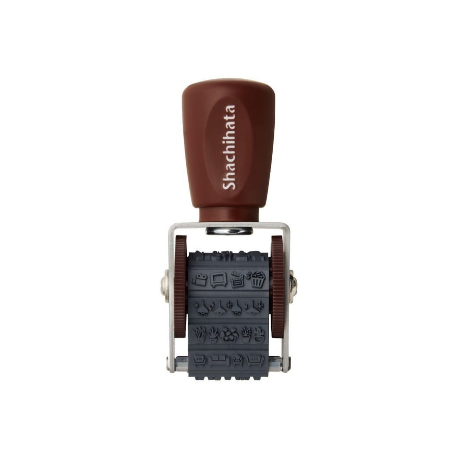 Rotating Mini Stamp Home (10 designs) - Shachihata