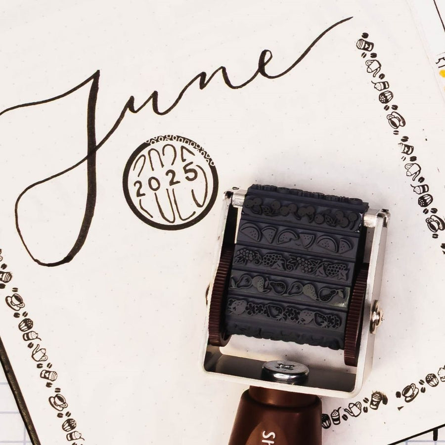 Rotating Stamp Japanese Patterns (13 designs) - Shachihata
