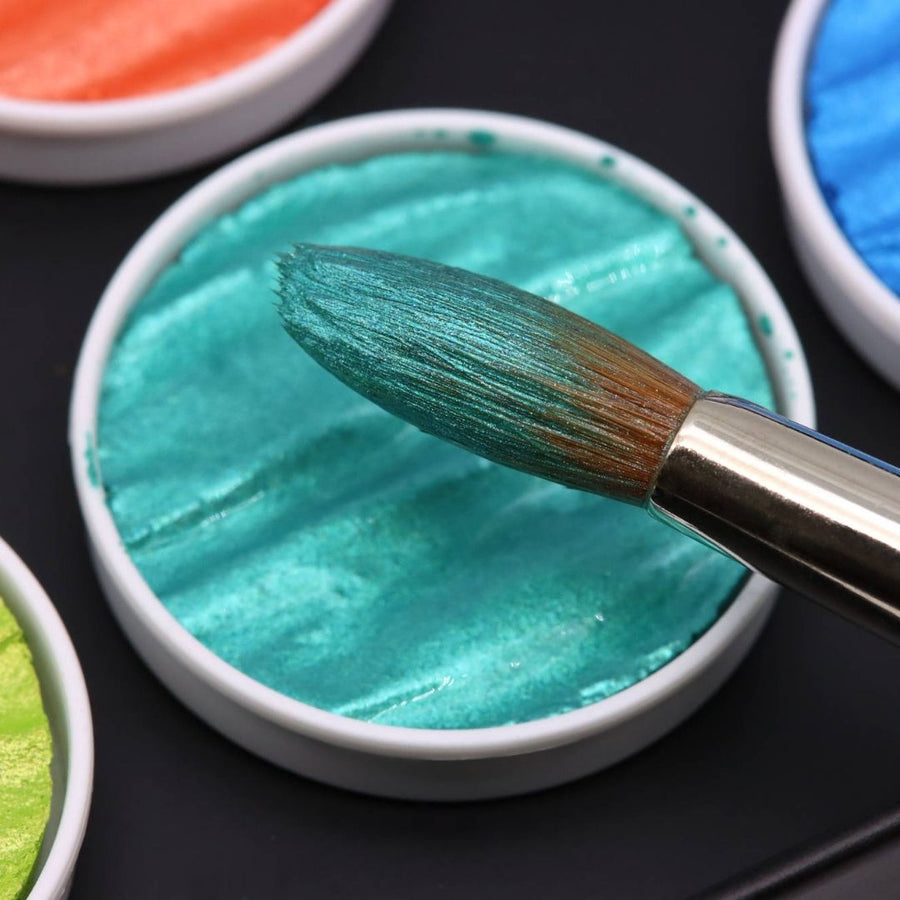 Green Tones Coliro Pearlcolors-Calligraphy Inks-Coliro-Apple Green