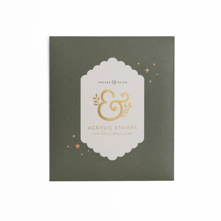 Self Care Acrylic Stamps - Archer & Olive - Archer & Olive