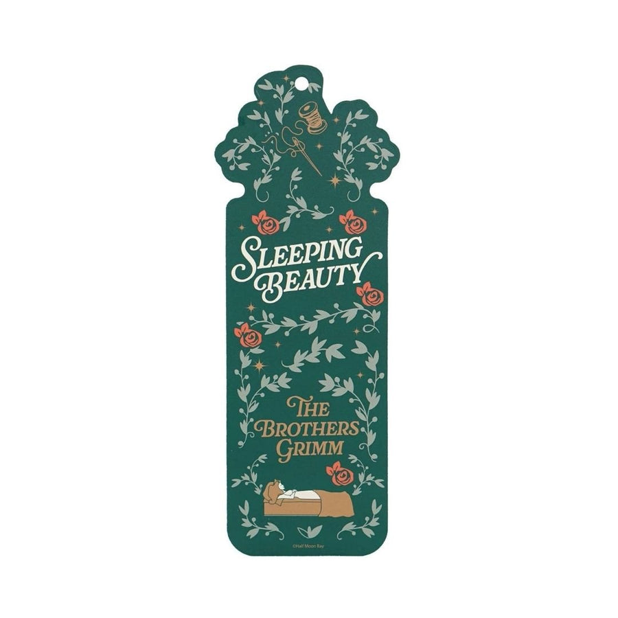 Sleeping Beauty Bookmark with Tassel and Charm - Half Moon Bay
