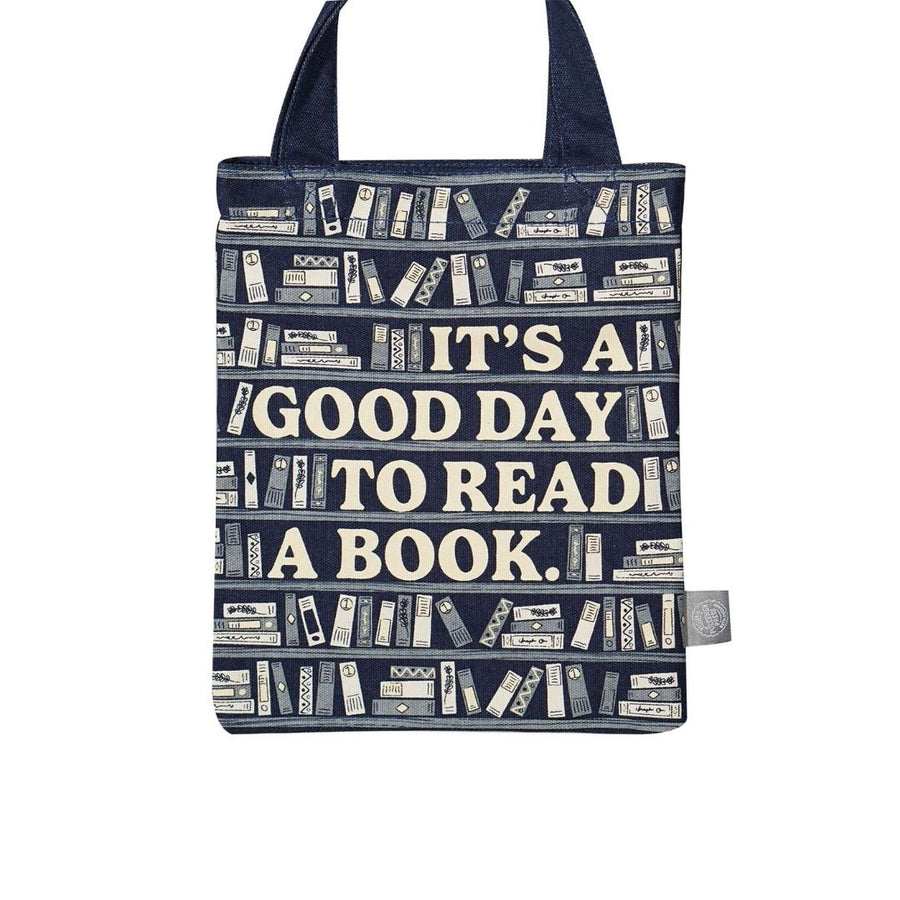 Small Tote Bag - It's A Good Day to Read A Book - Half Moon Bay