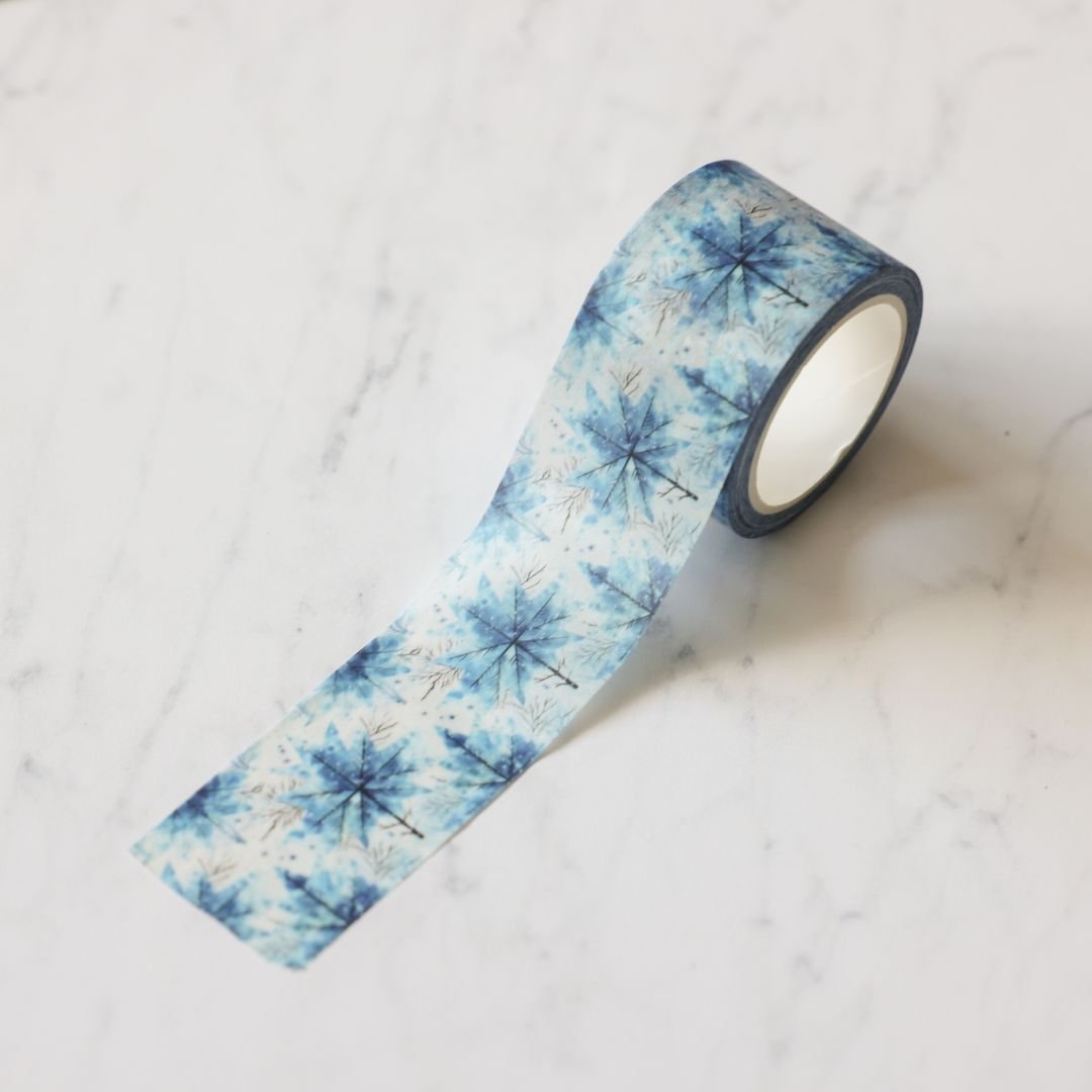Snow 30mm Washi Tape-Washi Tape-Under the Rowan Trees-