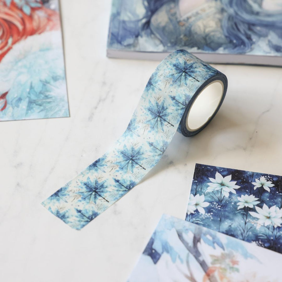 Snow 30mm Washi Tape-Washi Tape-Under the Rowan Trees-