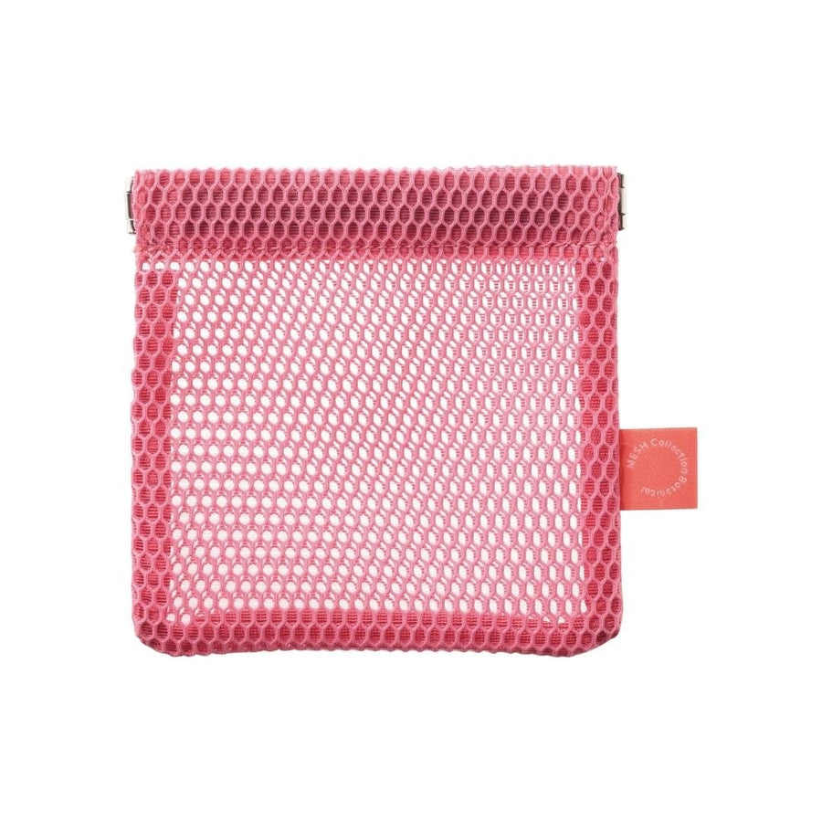 Spring Frame Mesh Pouch - Flamingo Pink - Mark's Inc.