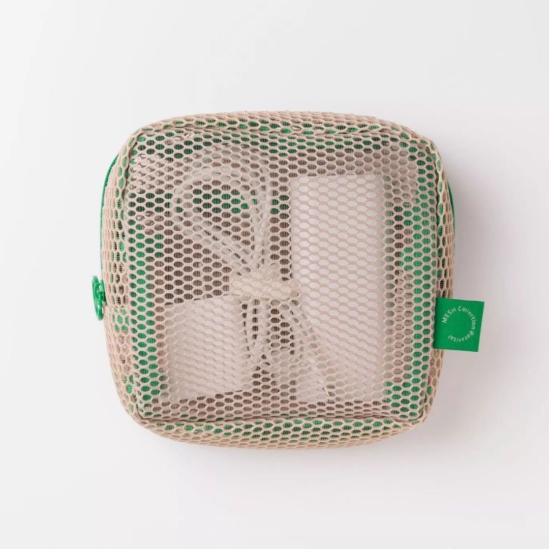 Square Mesh Pouch - Sand Beige - Mark's Inc.