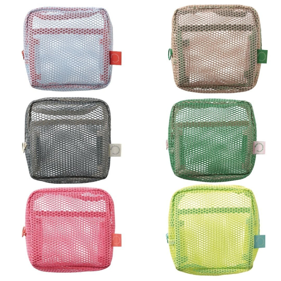Square Mesh Pouch - Sand Beige - Mark's Inc.
