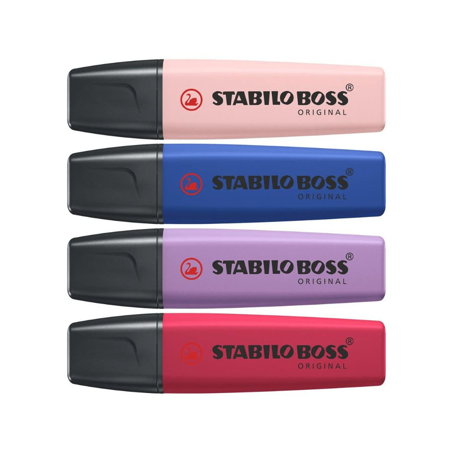 STABILO Boss Original Wildflower Colours Set of 4 - Stabilo