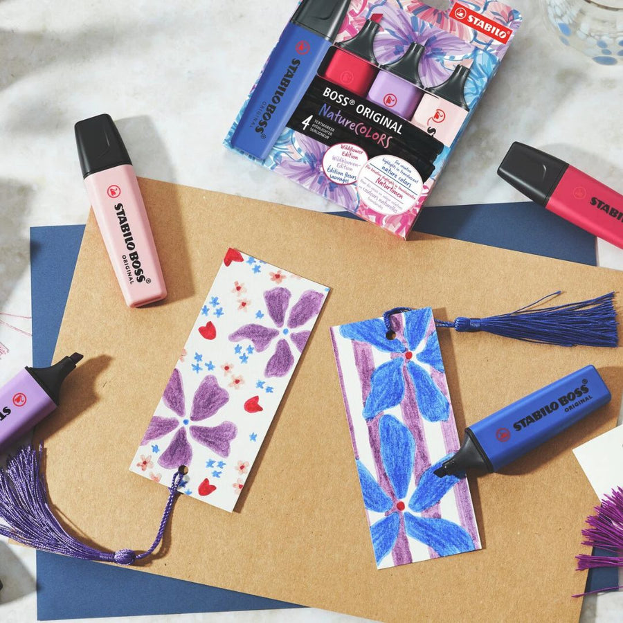 STABILO Boss Original Wildflower Colours Set of 4 - Stabilo