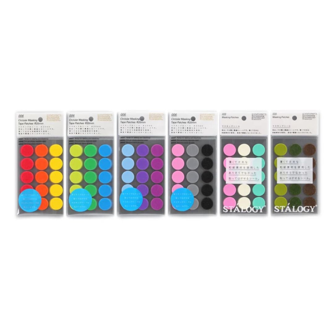 Stalogy Masking Dots Colour-Coding Planner Stickers-Stickers-Stalogy-Pale