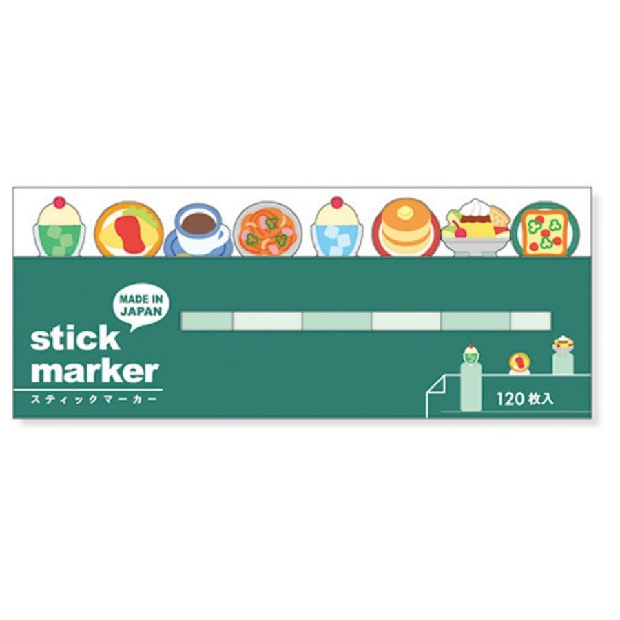 Stick Marker - Japanese Page Markers - Cafe - Mind Wave