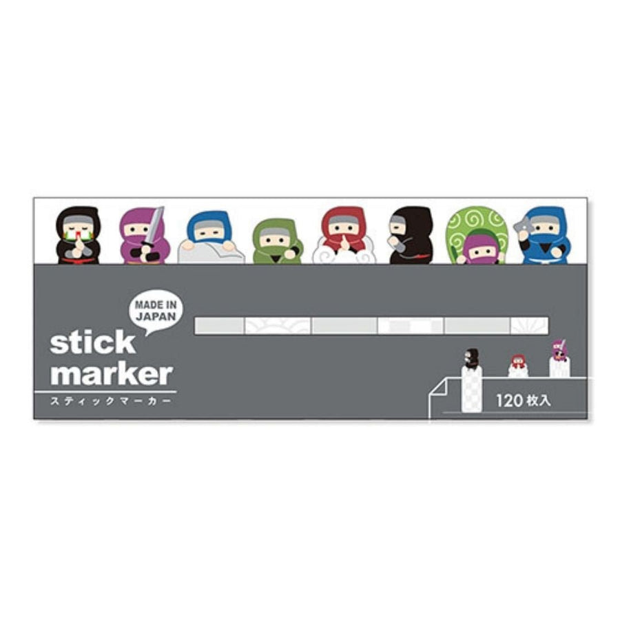 Stick Marker - Japanese Page Markers - Ninja - Mind Wave