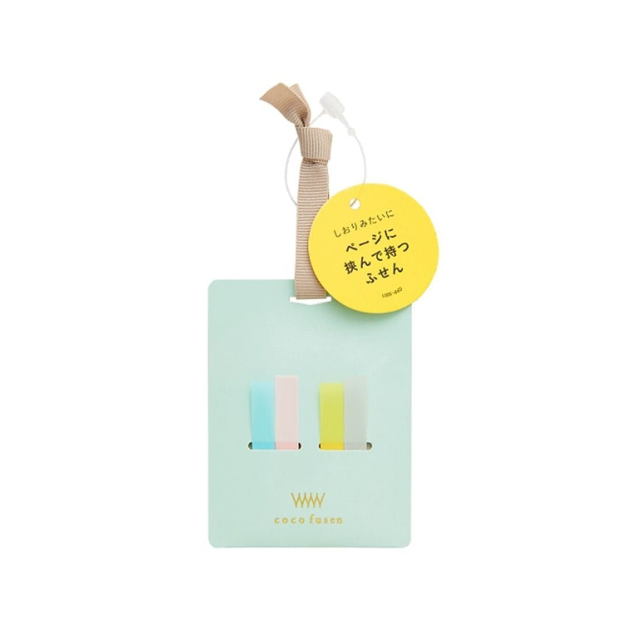 Sticky Notes Page Coco Fusen - Blue Green - Kanmido