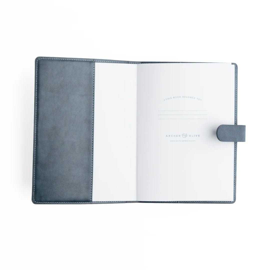 Storybook in Navy A5 Everyday Deluxe System Archer & Olive - Archer & Olive
