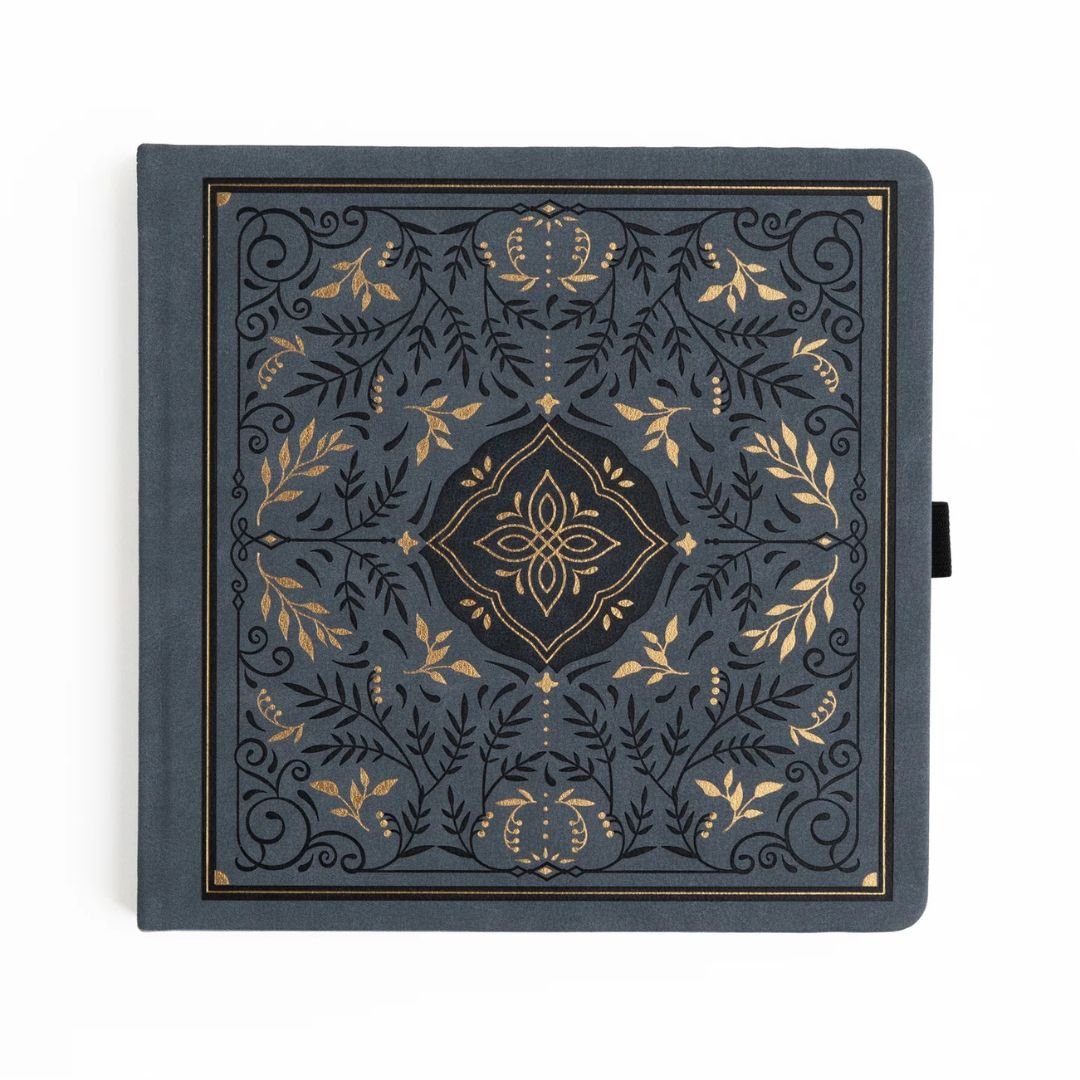 Storybook in Navy Journal - Archer & Olive - Square Dot Grid - Archer & Olive