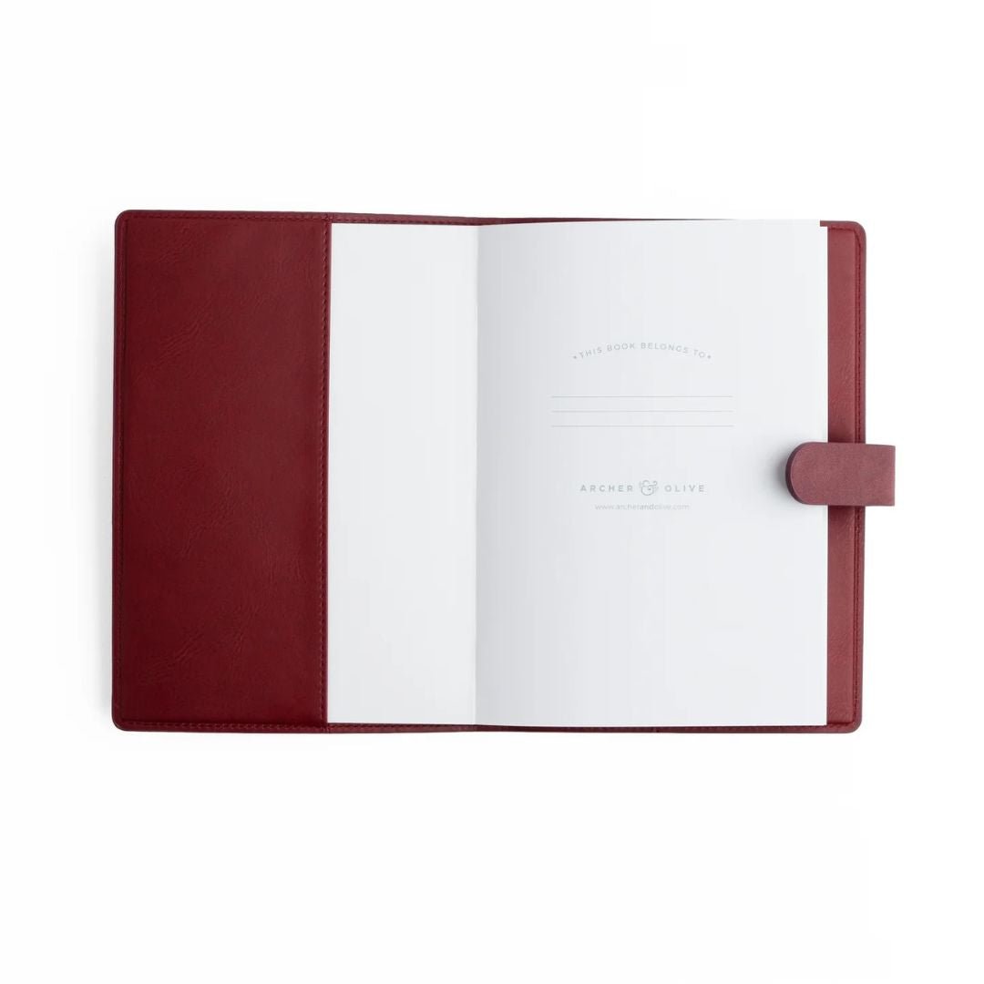 Storybook in Plum A5 Everyday Deluxe System Archer & Olive - Archer & Olive