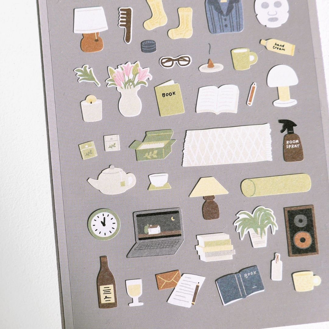 Suatelier Stickers Daily Deco 1181 Good Night - Suatelier