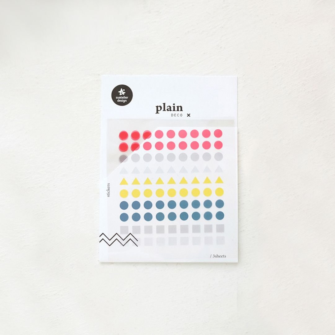 Suatelier Stickers - Plain - 01 - Suatelier