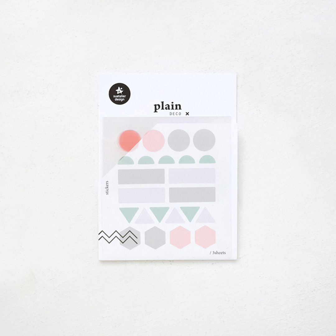 Suatelier Stickers - Plain - 03 - Suatelier