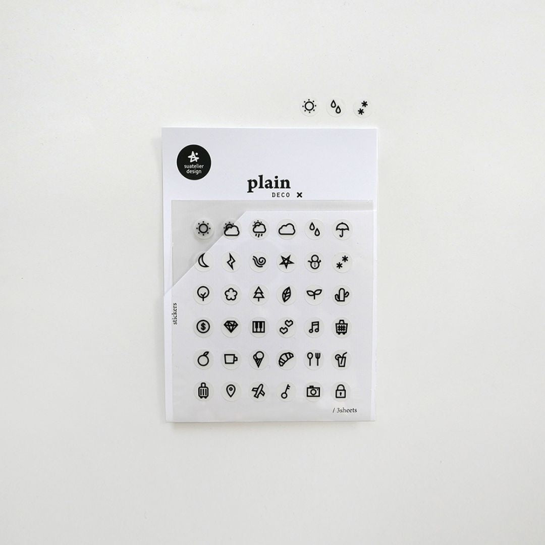 Suatelier Stickers - Plain - 27 - Suatelier