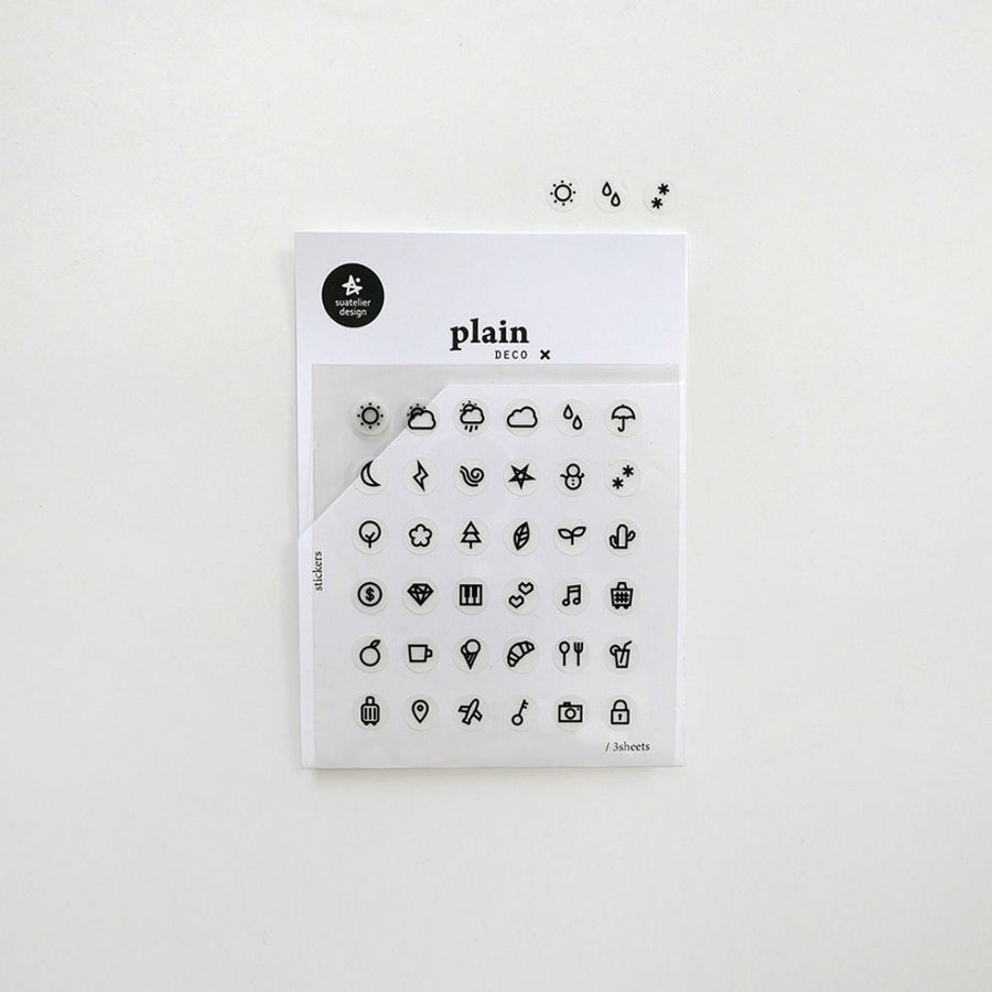 Suatelier Stickers - Plain - 27 - Suatelier