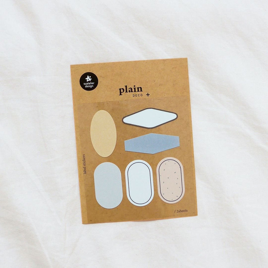Cute Labels Suatelier Stickers - Plain - 60 - Suatelier