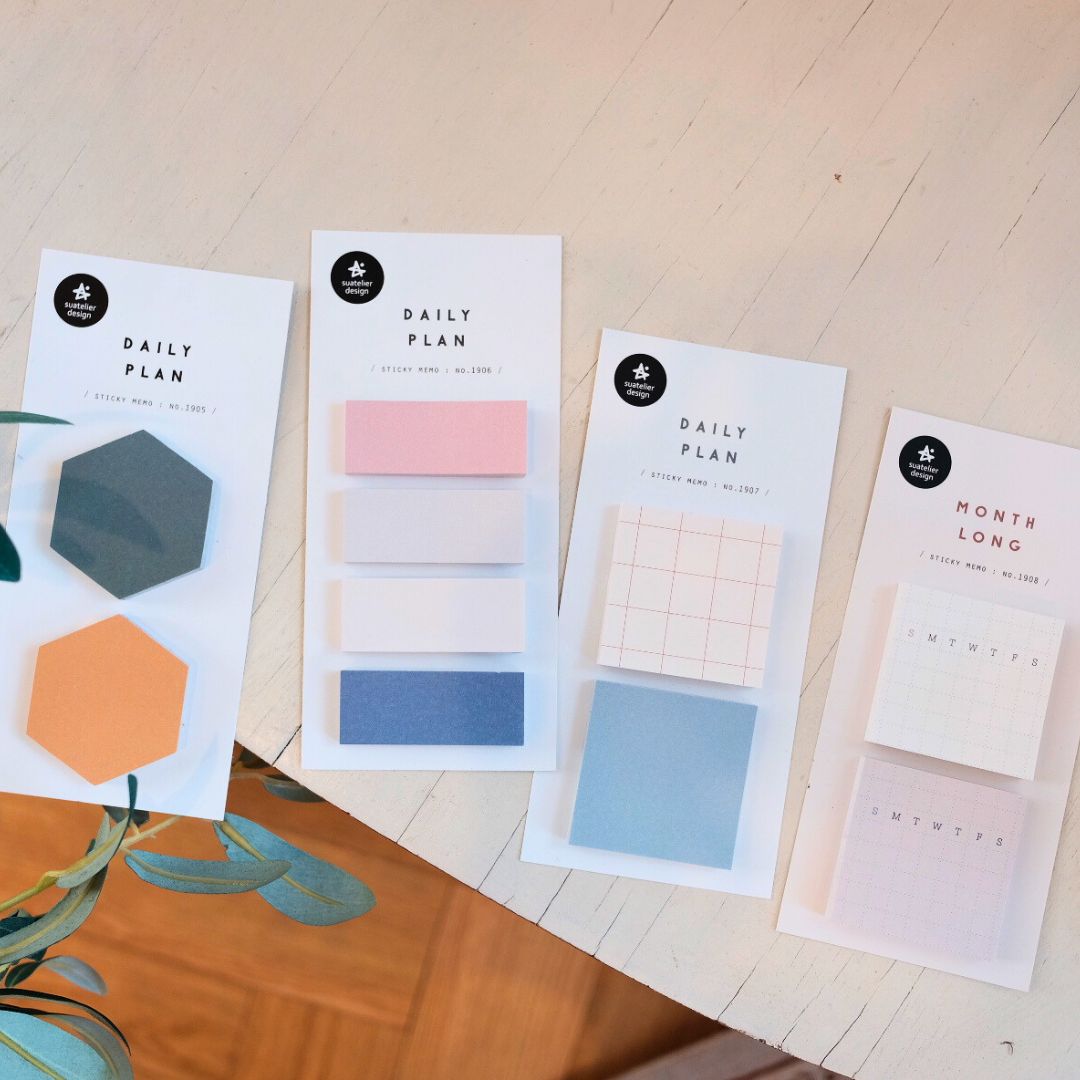 Suatelier Sticky Notes Daily Plan - 04 - Suatelier