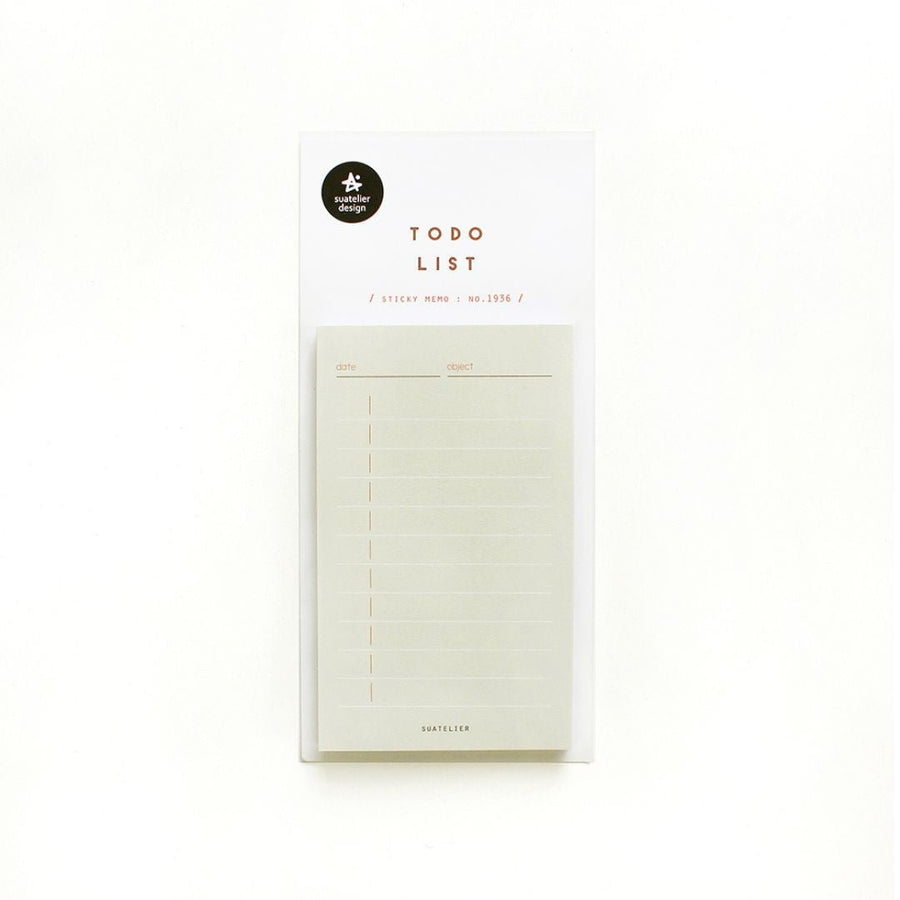 Suatelier Sticky Notes Daily Plan - To Do List - Suatelier