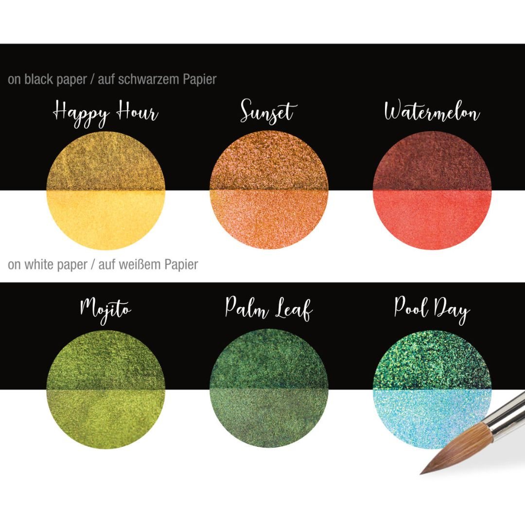 Summer Vibes Pearlcolor Paint Set - Coliro - Coliro