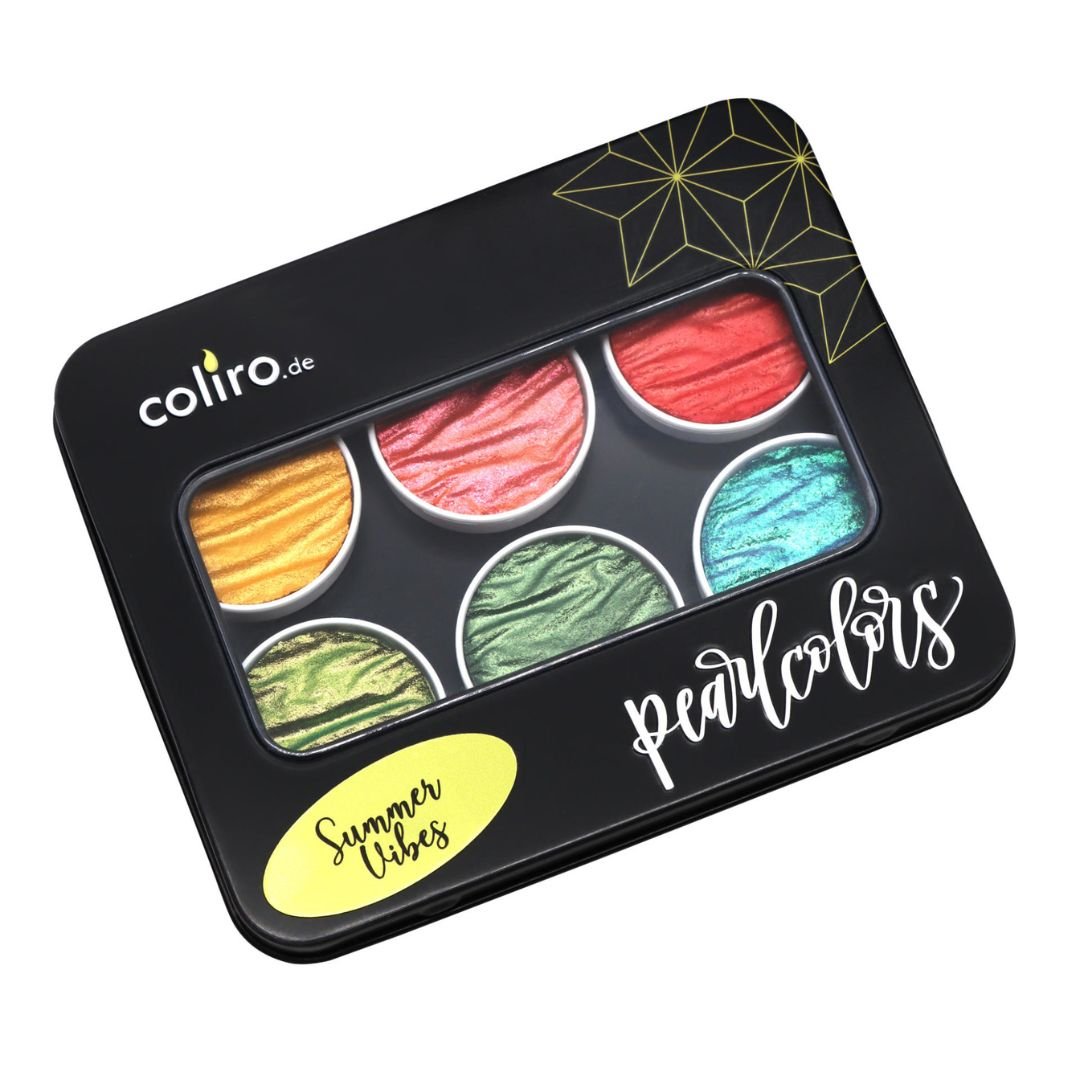 Summer Vibes Pearlcolor Paint Set - Coliro - Coliro