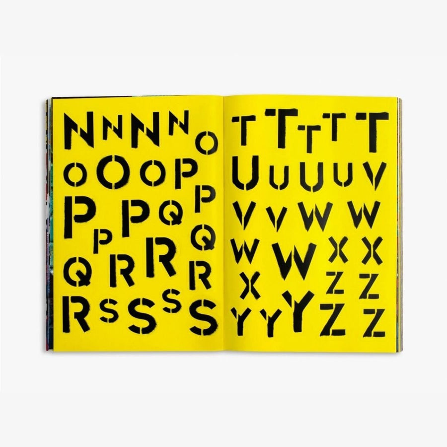 The Graffiti Alphabet Sticker Book - Skittledog