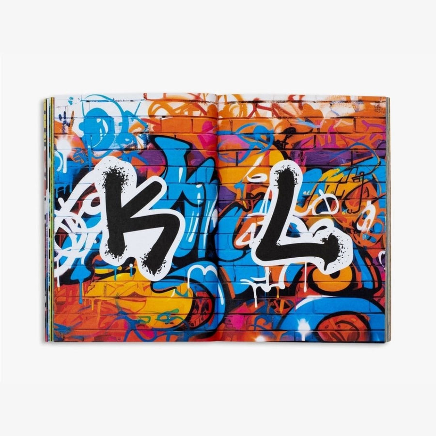 The Graffiti Alphabet Sticker Book - Skittledog