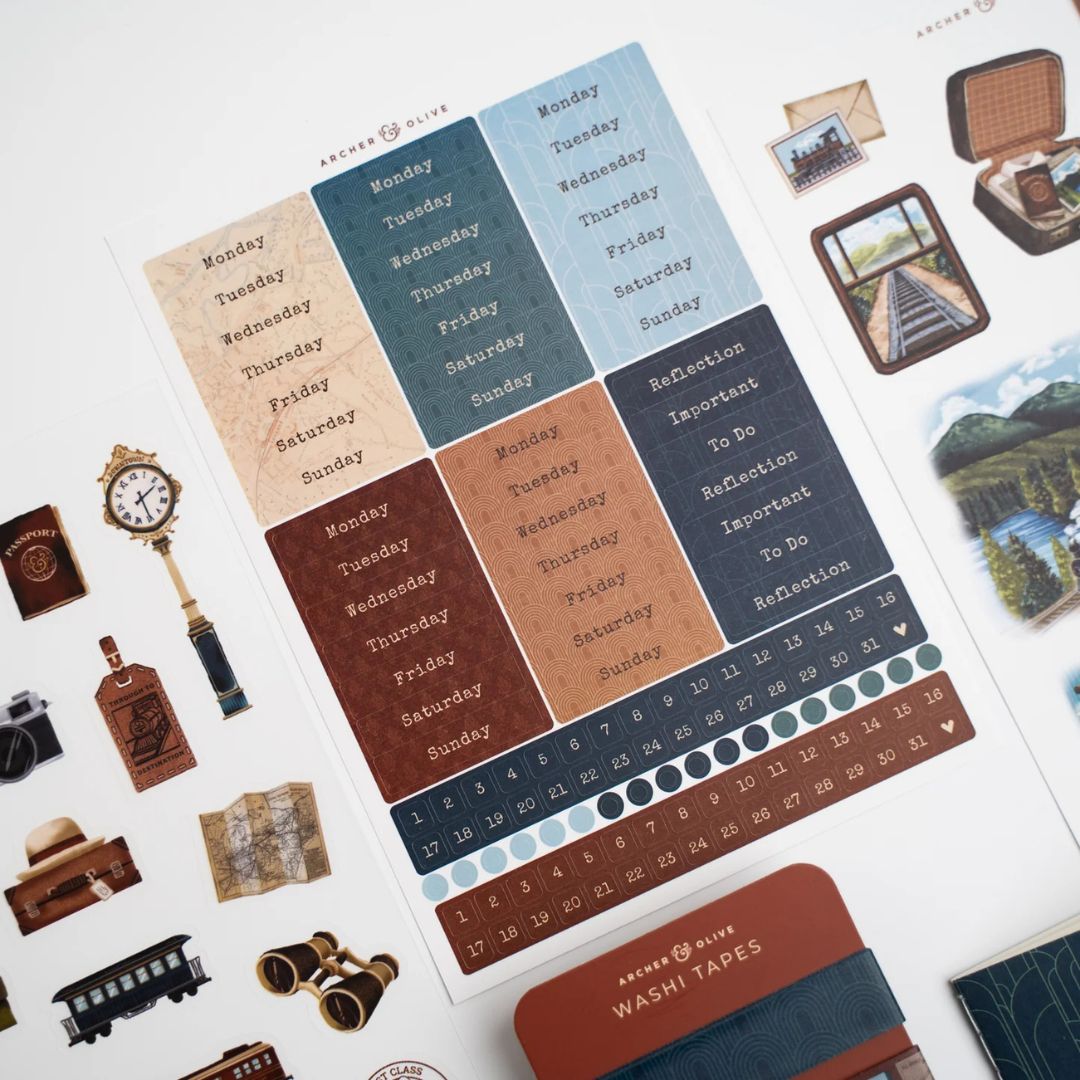 The Scenic Route Journal Kit June 2026 - Archer & Olive - Archer & Olive