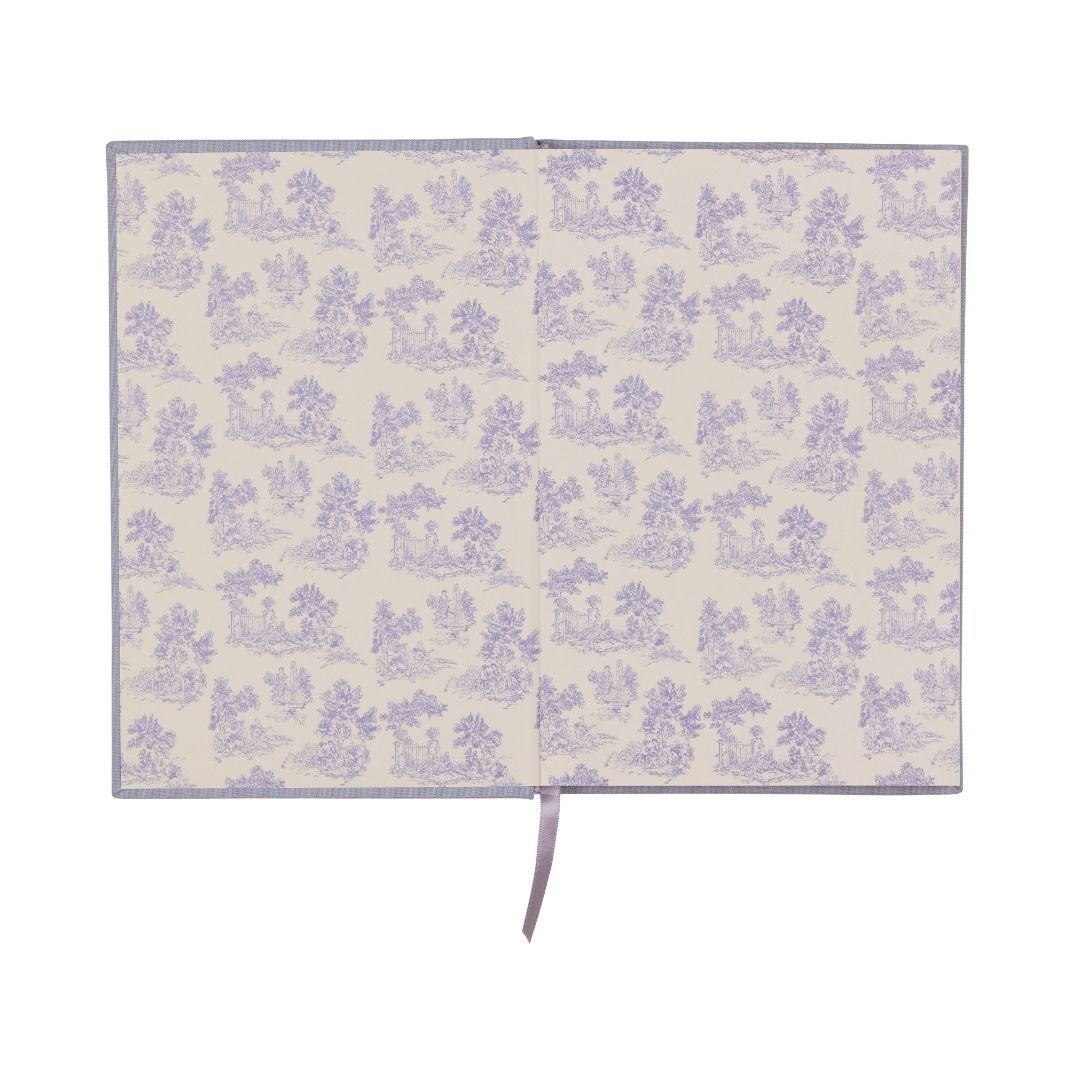 Bookcloth Lined Journal-Notebooks-Designworks Collective-The Very Tired Woman