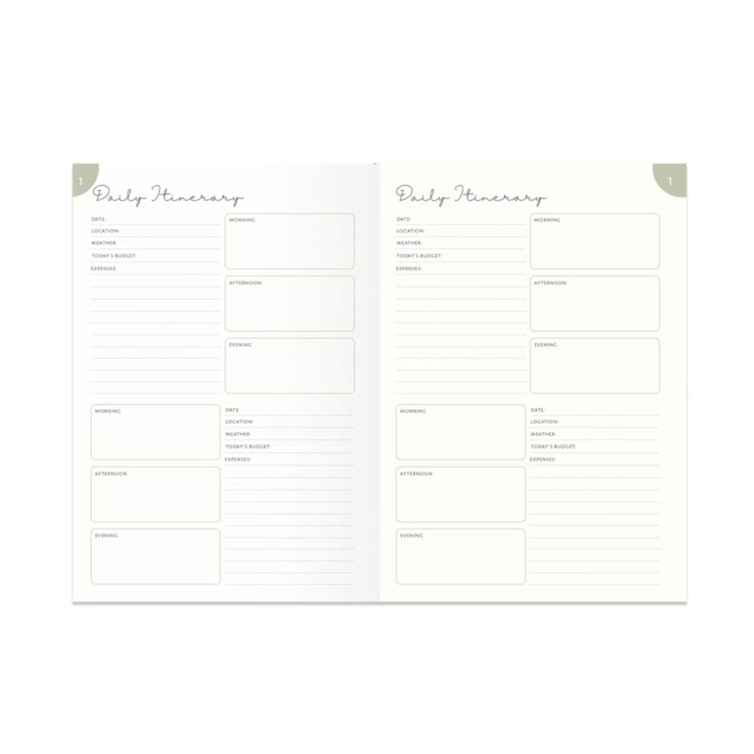 The World is Waiting Guided Travel Journal - Portico Designs